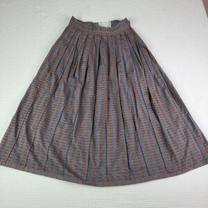 Angelheart Designs Medium Vintage Cotton Brown Pockets Adjustable Waist RARE